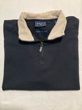 Booby Jones Players Men’s Half-Zip Pullover - Peruvian Pima Cotton (097)